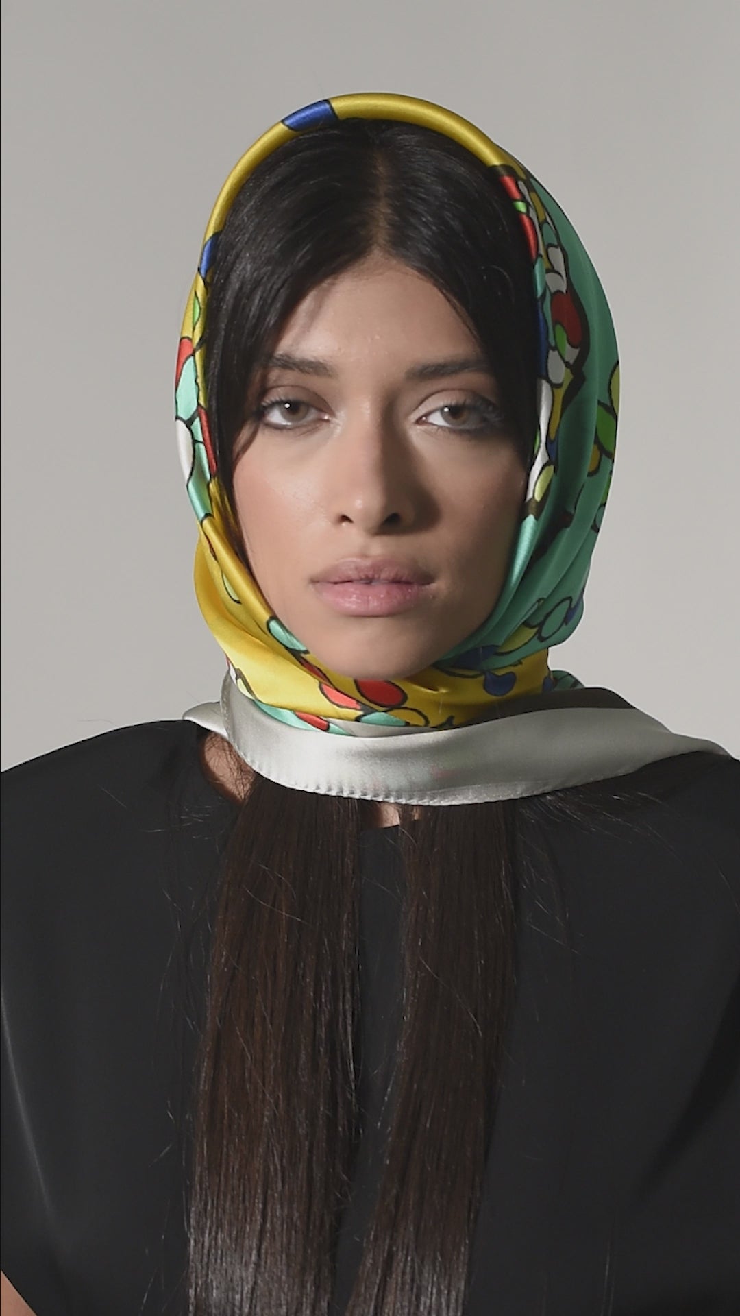 silk scarf Afrozan