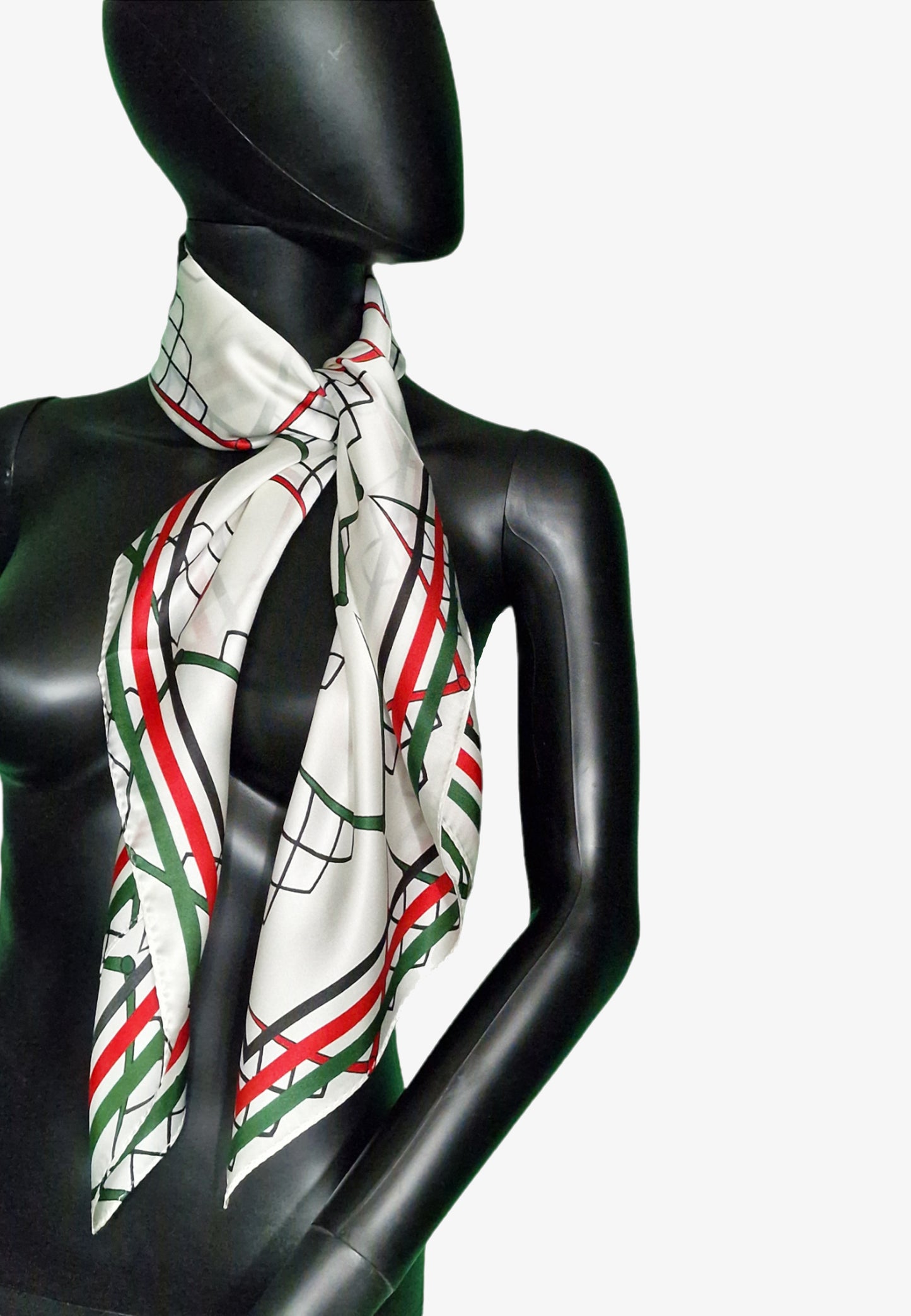 Scarf HASHTI - 100% Silk - AFROZAN