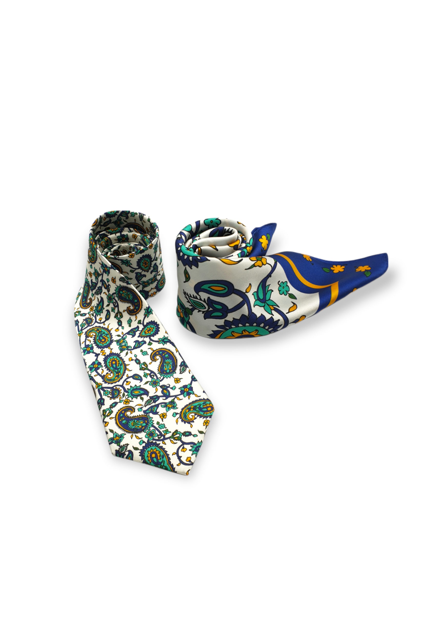 Set Silk Necktie & Handkerchief - TORANJ - AFROZAN FASHION HOUSE