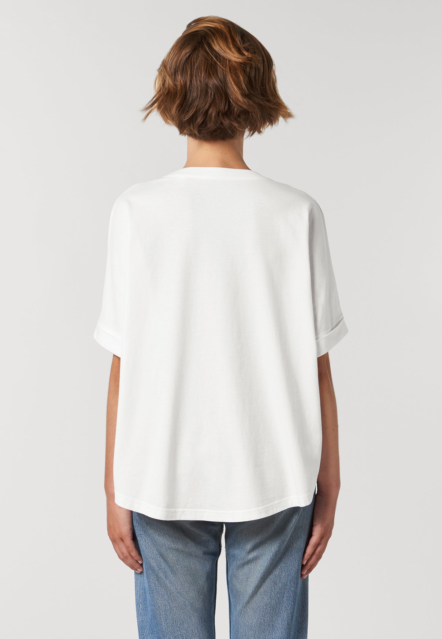 CAPRA-Vintage Over-sized T-shirt , Printed Jersey T-shirt in White Color - AFROZAN FASHION HOUSE