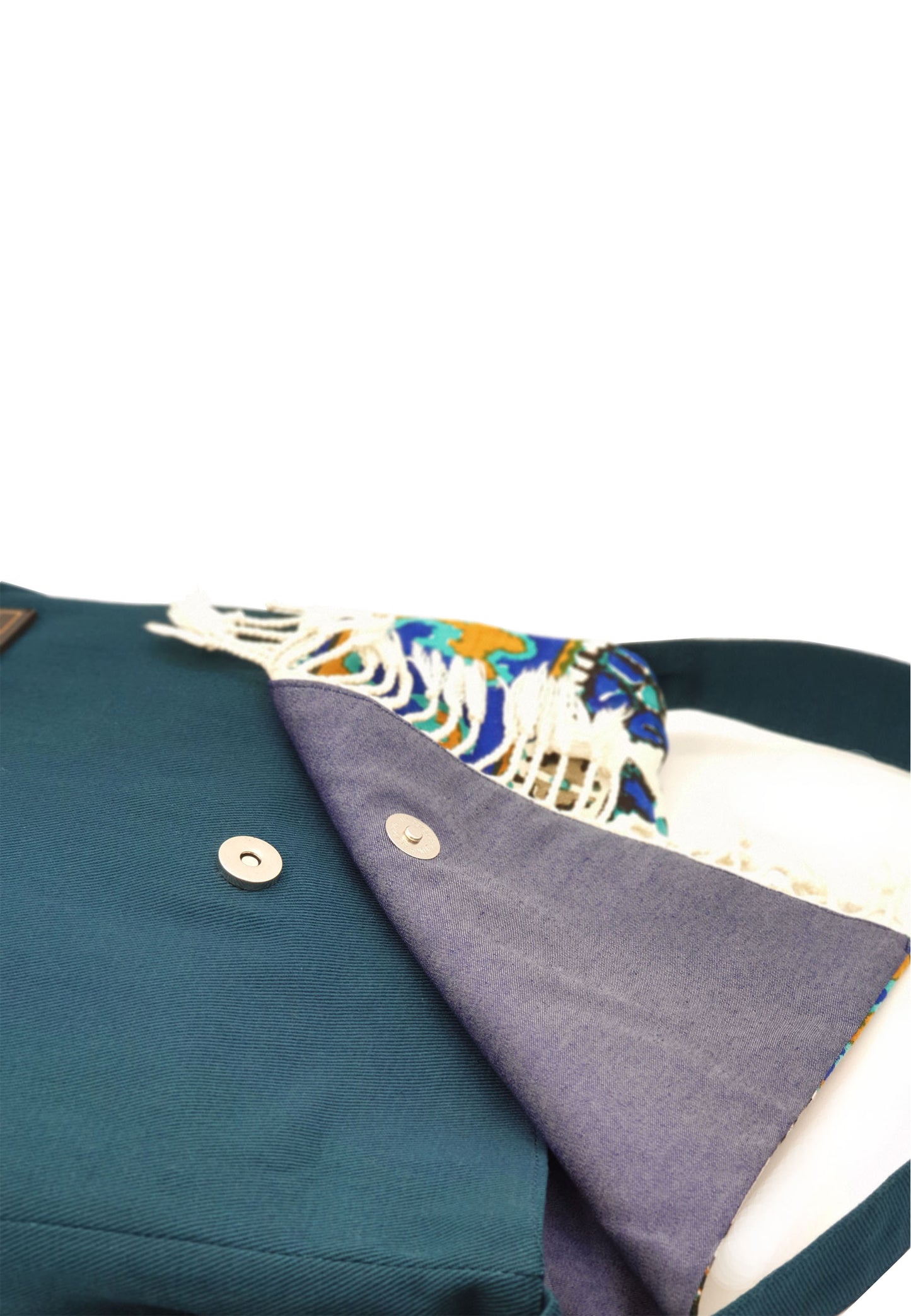 Crossbody Fabric Bag - Small in color Turquoise - AFROZAN FASHION HOUSE