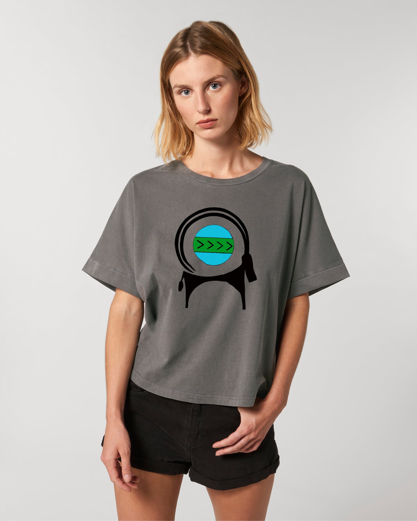 CAPRA-Vintage Oversized T-shirt-AFROZAN