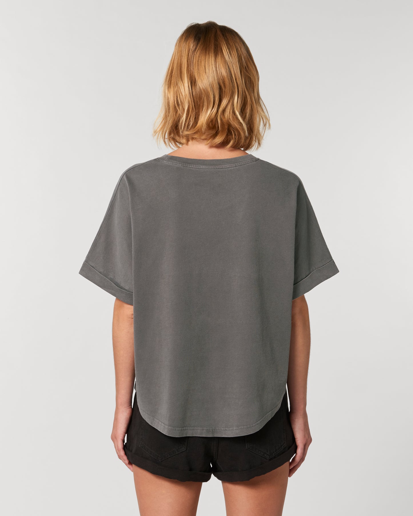 CAPRA-Vintage Over-sized T-shirt , Vegan T-shirt in Cotton - AFROZAN FASHION HOUSE