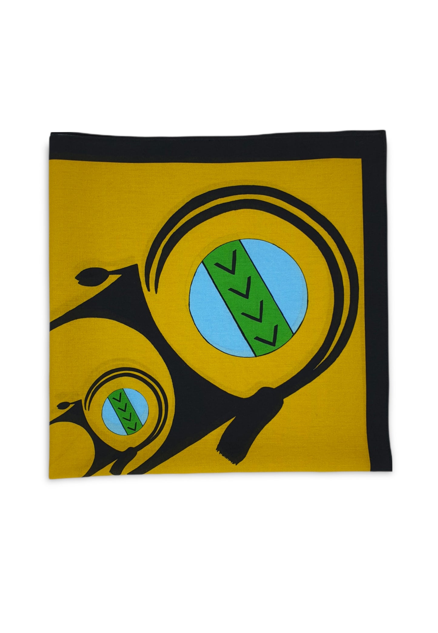Unisex Cotton Bandana Capra yellow