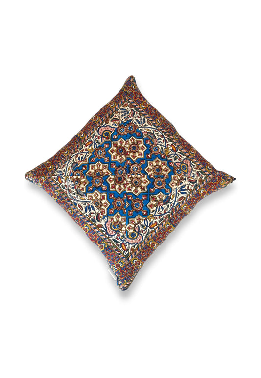AFROZAN Hand-printed Cushion Cover - Multicolour-02