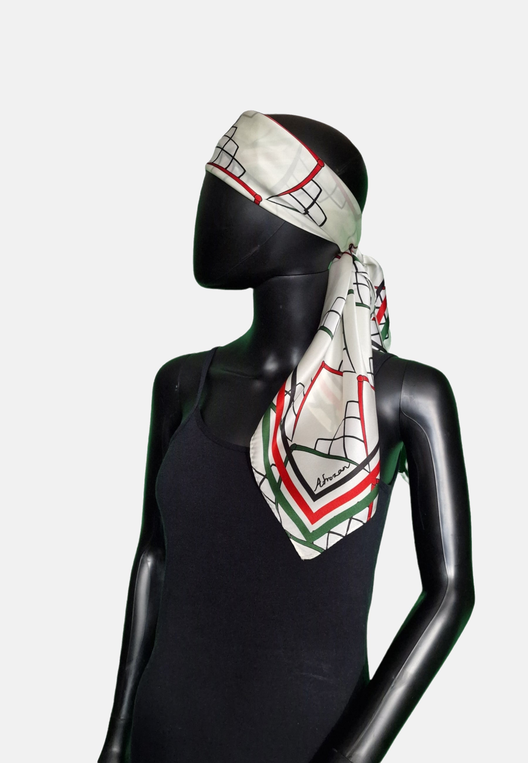 Silk Scarf - Made in Italy - Sustainable fashion - Mode sostenibile made in Italy -Sciarpa seta 