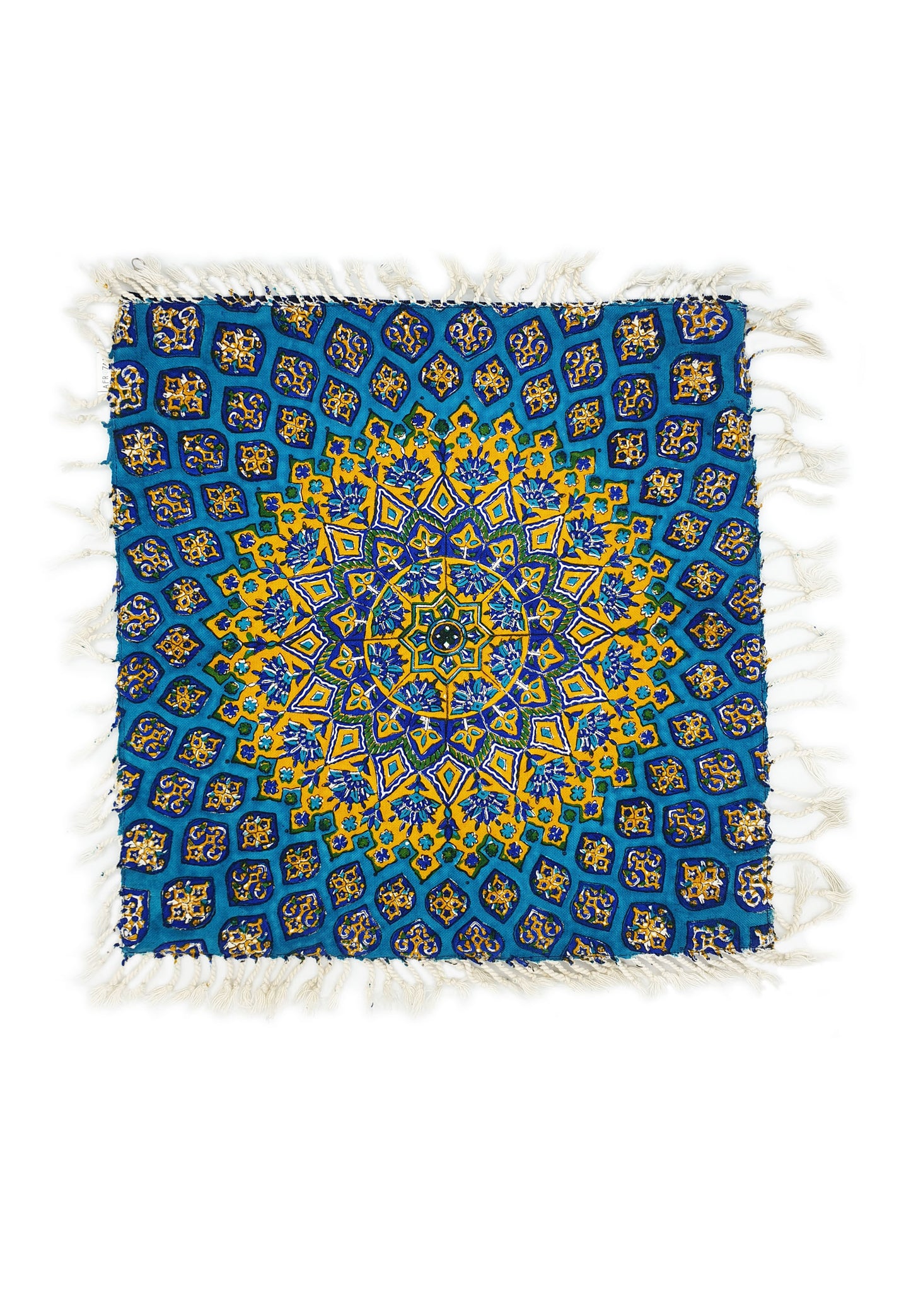 AFROZAN Hand-printed Cushion Cover - Peisly Isfahan