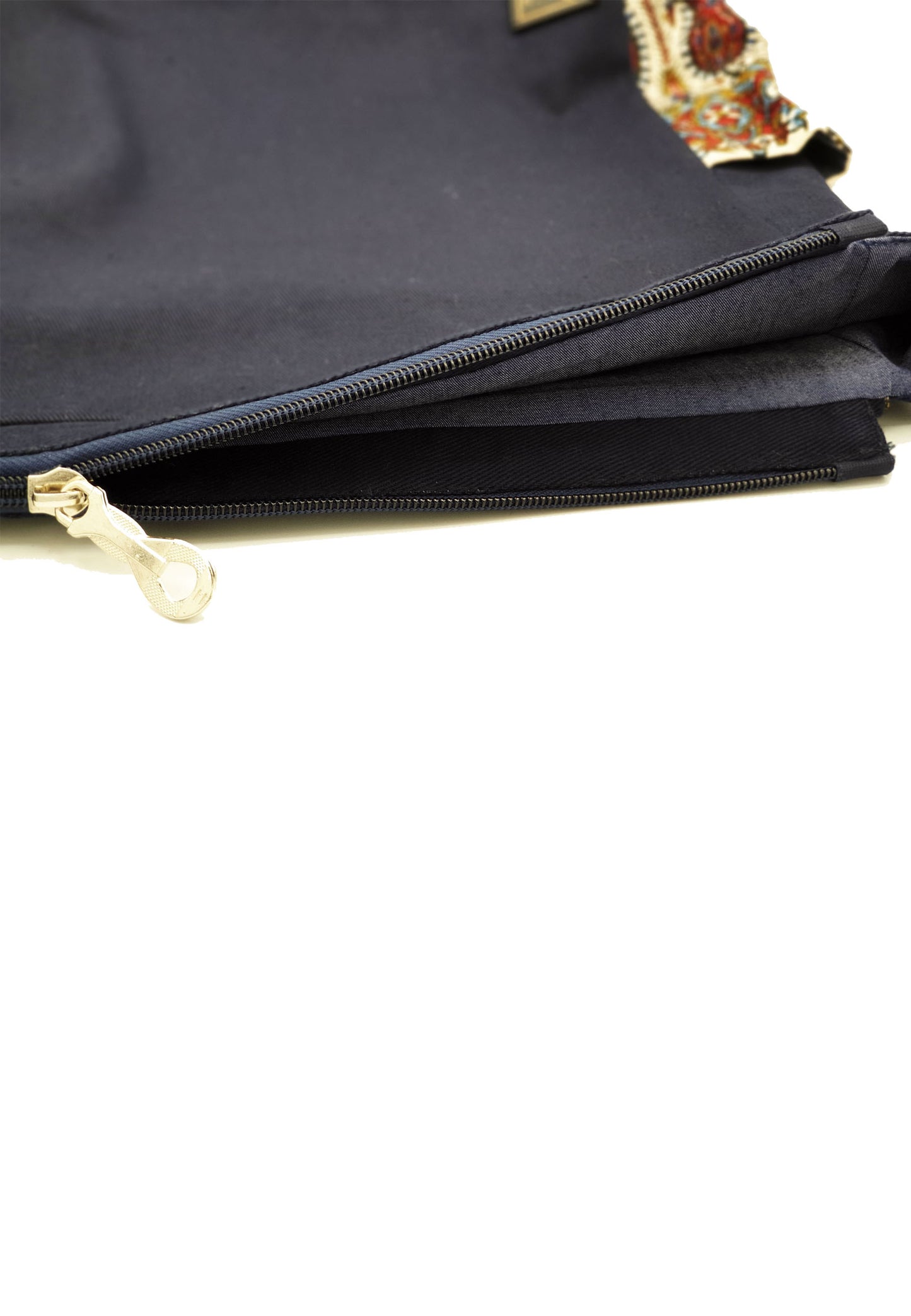 Crossbody Fabric Bag - Large size in color Navy