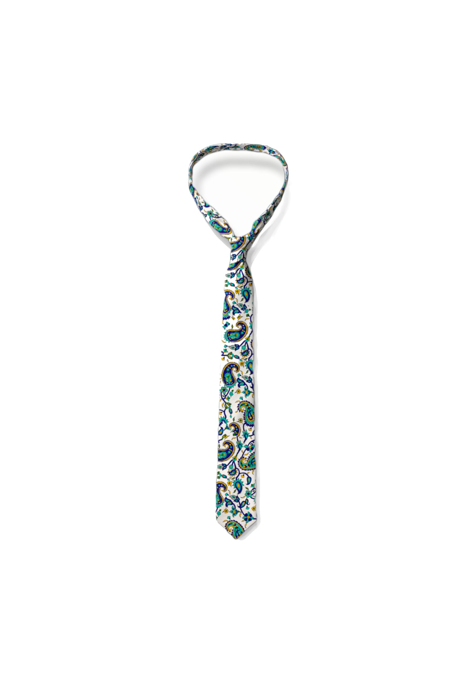 TORANJ- Silk Necktie - PAISLEY TIE - AFROZAN FASHION HOUSE