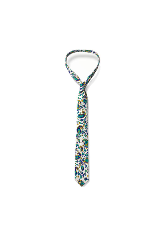 TORANJ- Silk Necktie - PAISLEY TIE - AFROZAN FASHION HOUSE