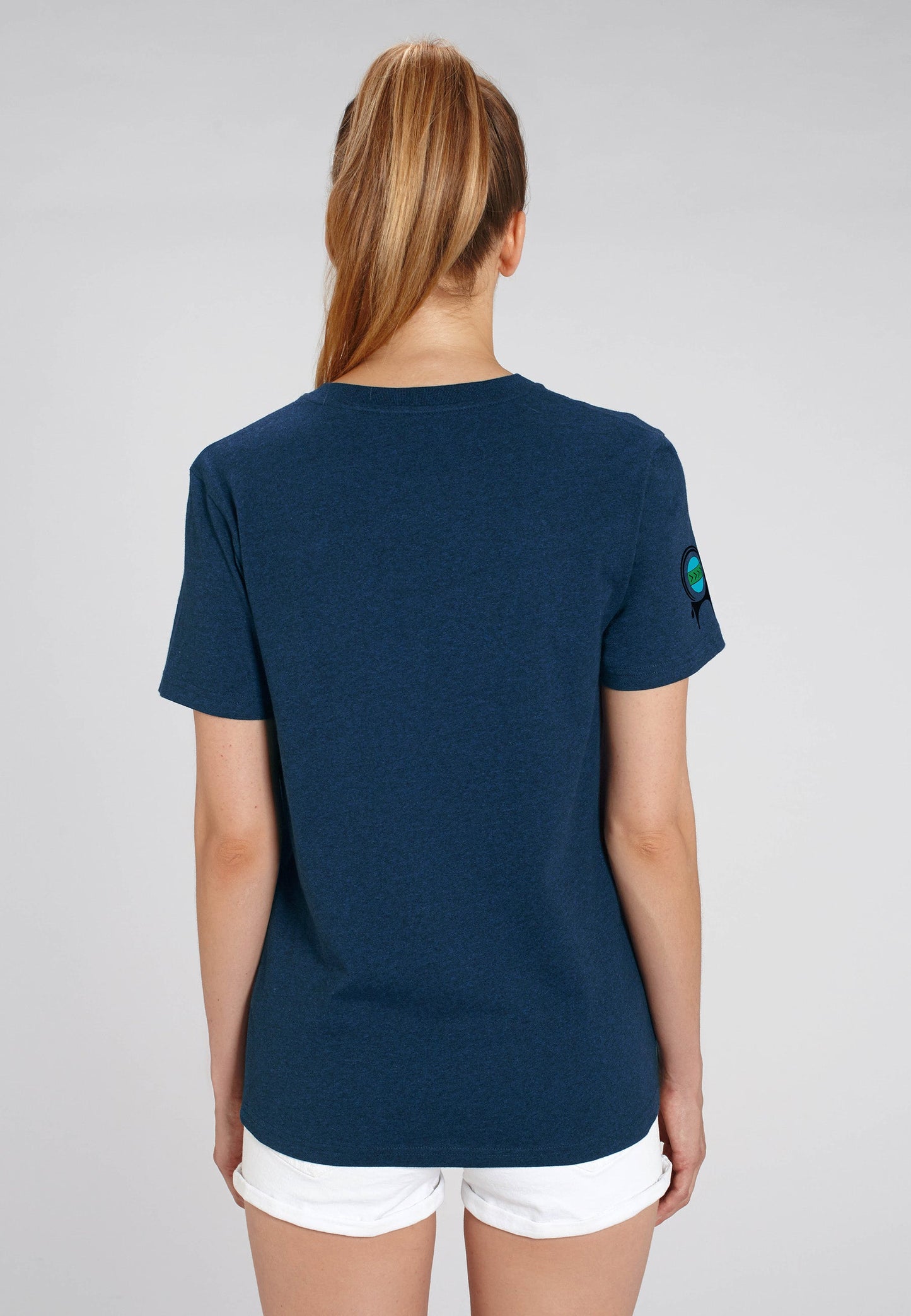 Unisex printed design tshirt Capra earth Afrozan - organic cotton